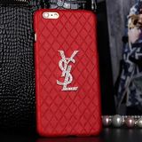 iphone6ケースYSL風背面護ケースレッド